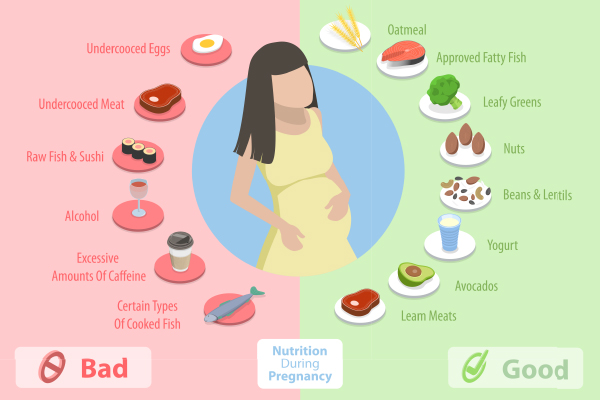 Pregnancy diet guidelines