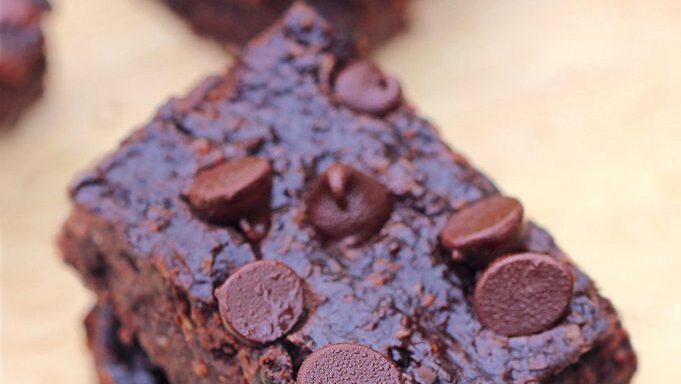 black bean brownie